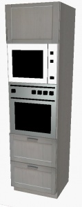 Шкаф для встраиваемой техники Софья СФ - 7660 (-01)