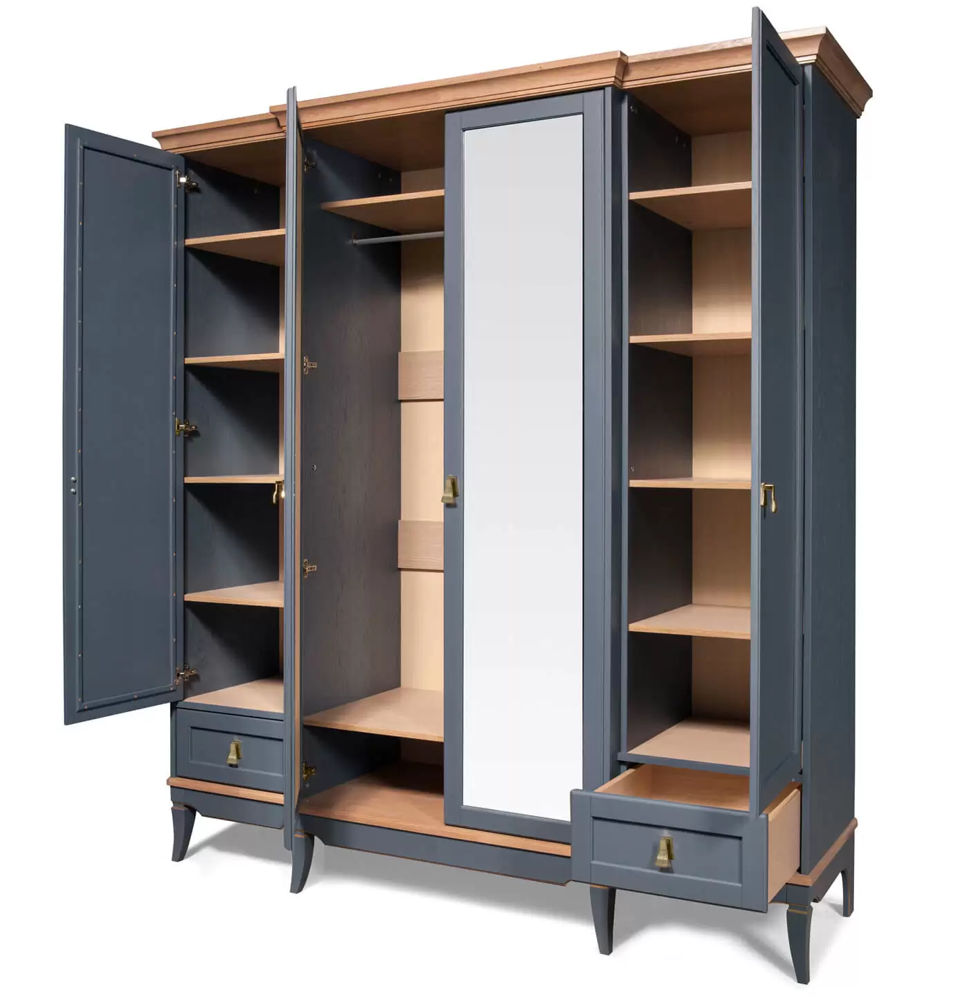 Шкаф четырехдверный "Тельма" ГМ 6554-10 №1