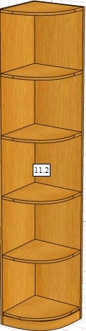 Шкаф Вилия 11.2 (11.2Г) ВМ 2435